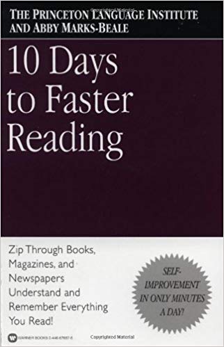 10 days to Faster Reading de Abby Marks Beale - 10 jours pour lire plus vite