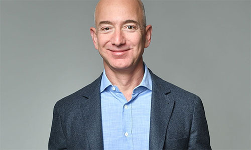 Jeff Bezos, fondateur d'Amazon et auteur du livre Les secrets de la réussite