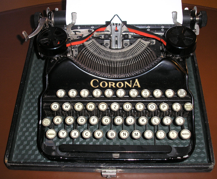 Machine à écrire mécanique