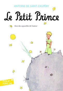 couverture du livre le petit prince - Antoine de Saint Exupéry - résumé du petit prince