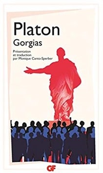 Couverture du livre Gorgias platon l'art de bien parler