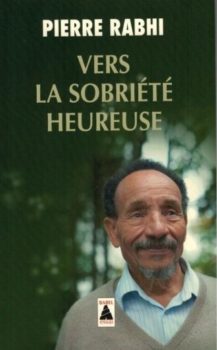 Couverture du livre Vers la sobriété heureuse de Pierre Rabhi