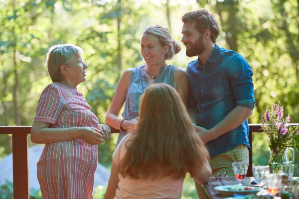 relation avec la famille, la vie après 40 ans