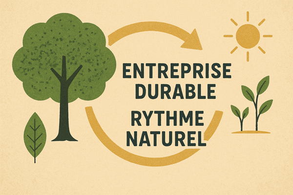entreprise durable rythme naturel