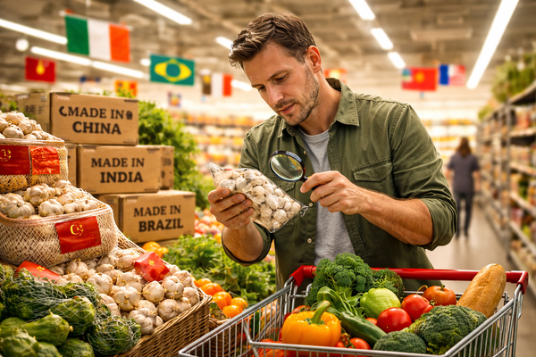 risques sanitaires : provenance des aliments